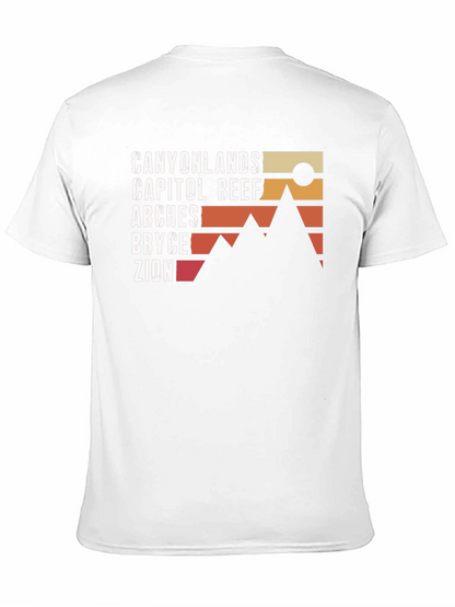 National Park T-Shirt: Canyonlands Arches Zion