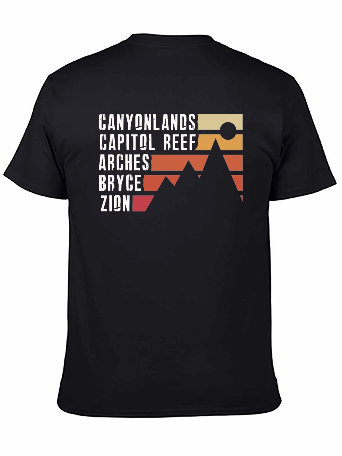 National Park T-Shirt: Canyonlands Arches Zion