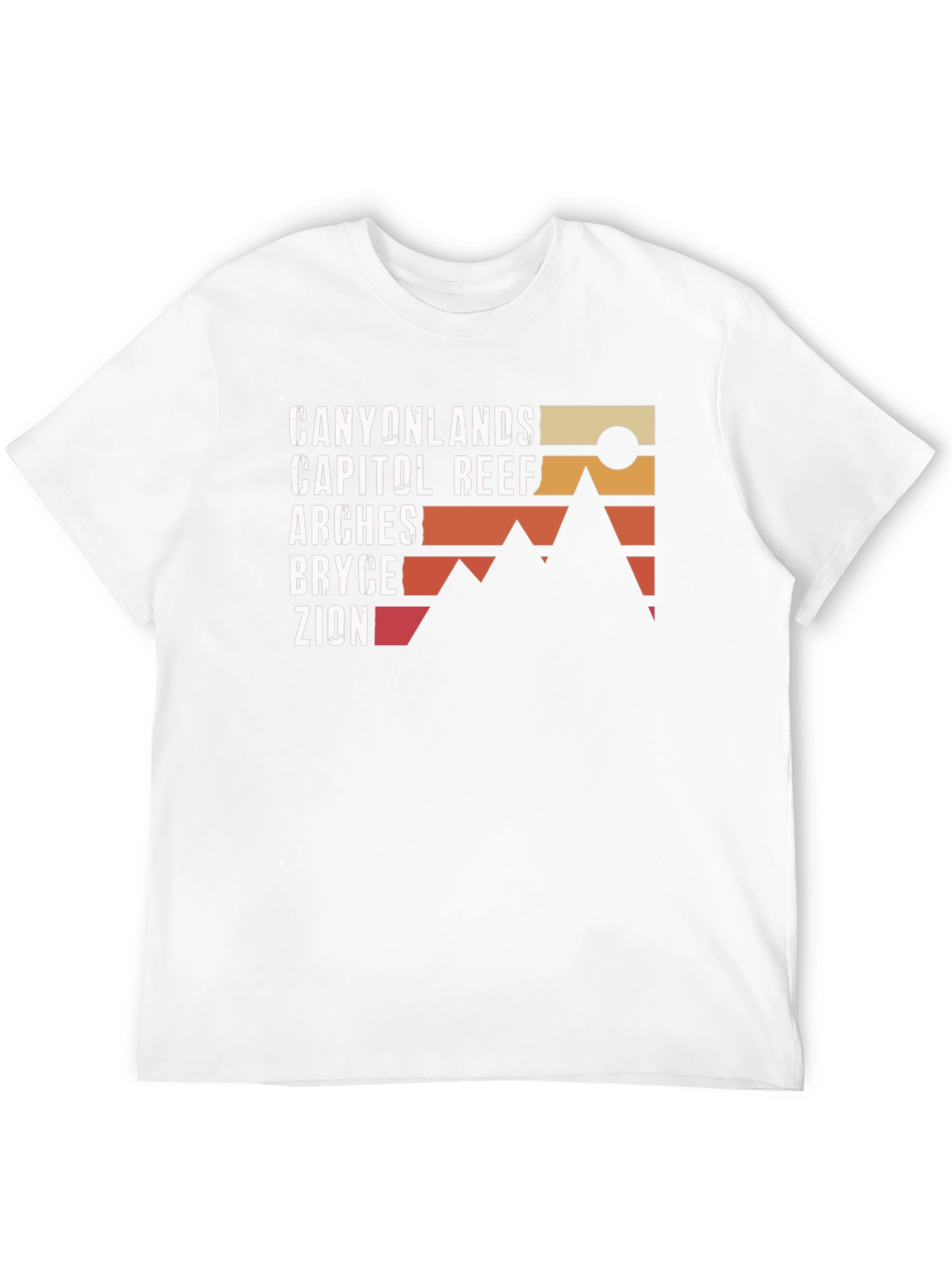 National Park T-Shirt: Canyonlands Arches Zion