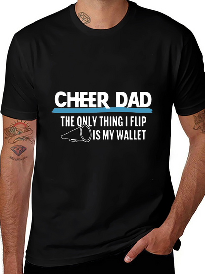 Cheer Dad T-Shirt - Funny Fathers Day Gift