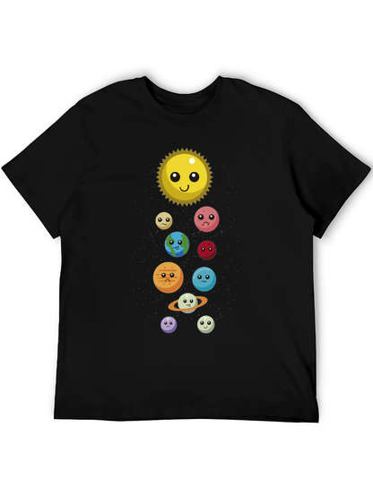 Cute Solar System T-Shirt - Unisex Graphic Tee