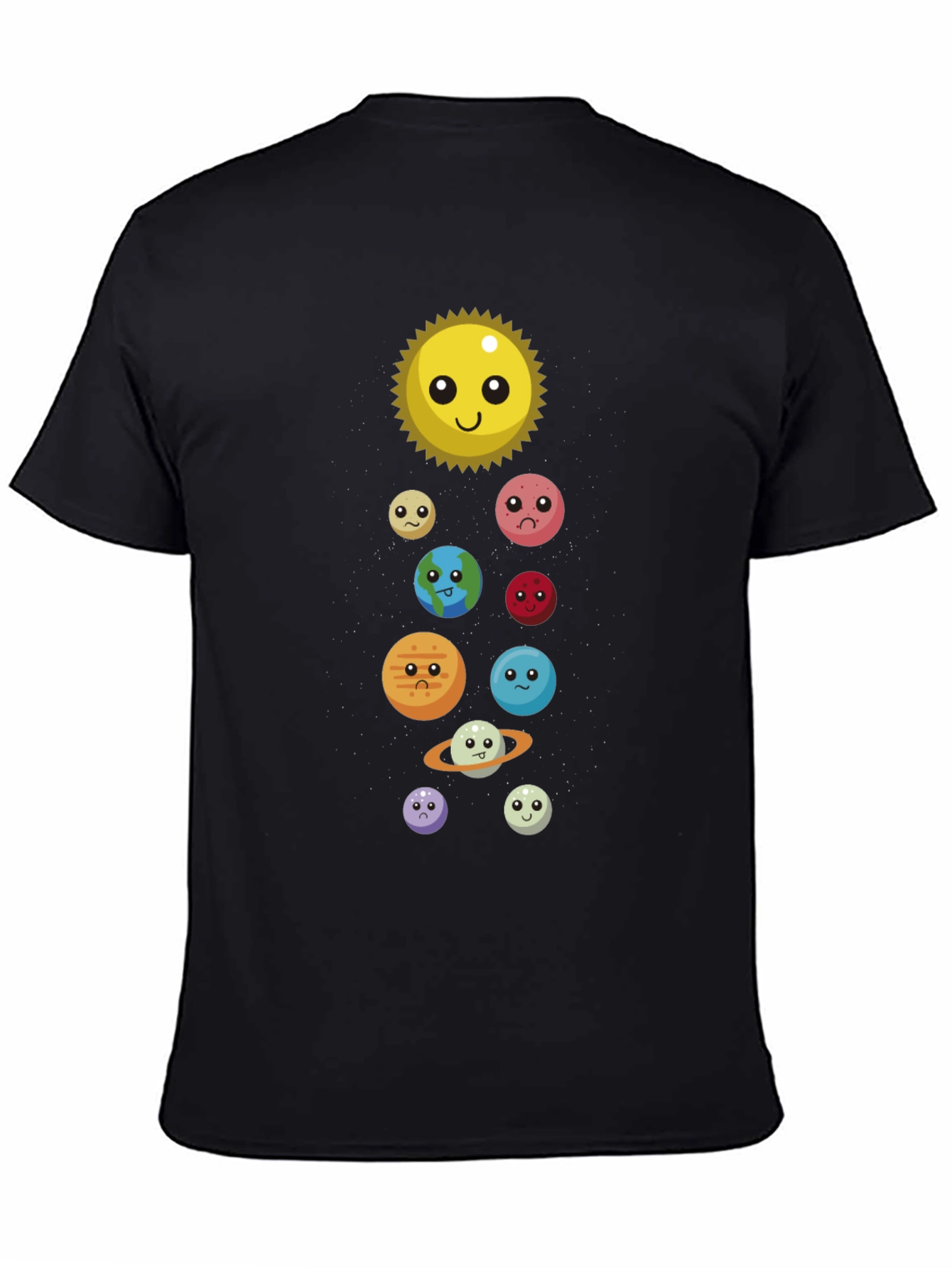Cute Solar System T-Shirt - Unisex Graphic Tee