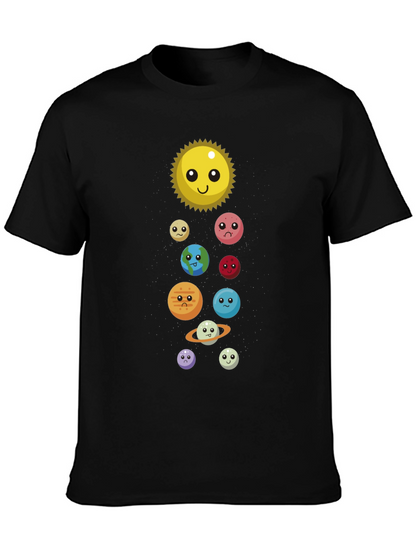 Cute Solar System T-Shirt - Unisex Graphic Tee