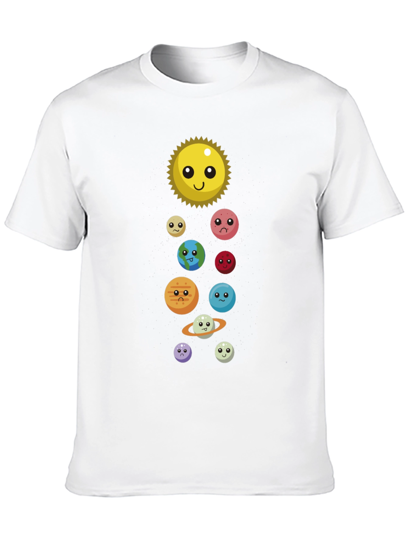 Cute Solar System T-Shirt - Unisex Graphic Tee