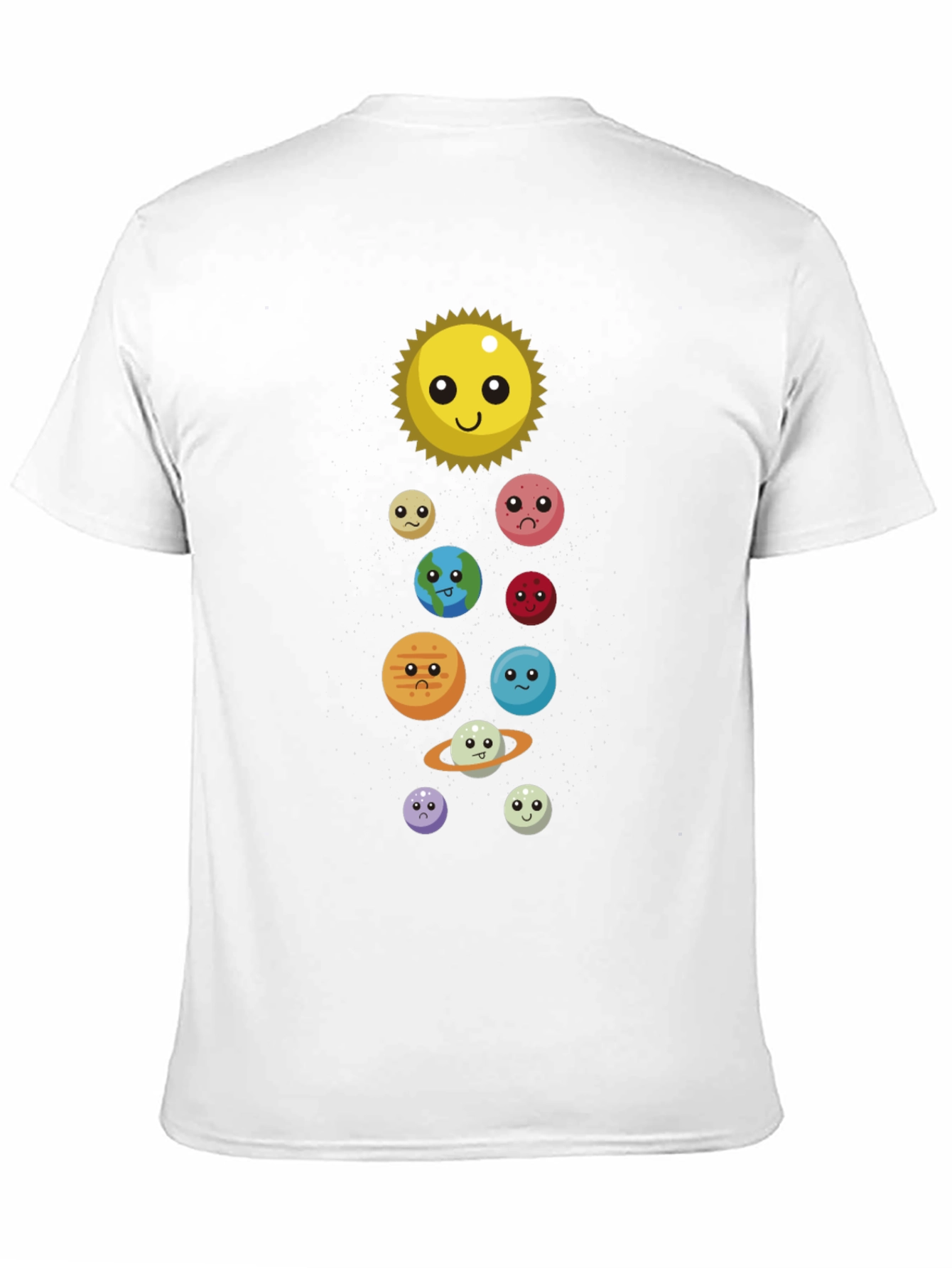 Cute Solar System T-Shirt - Unisex Graphic Tee