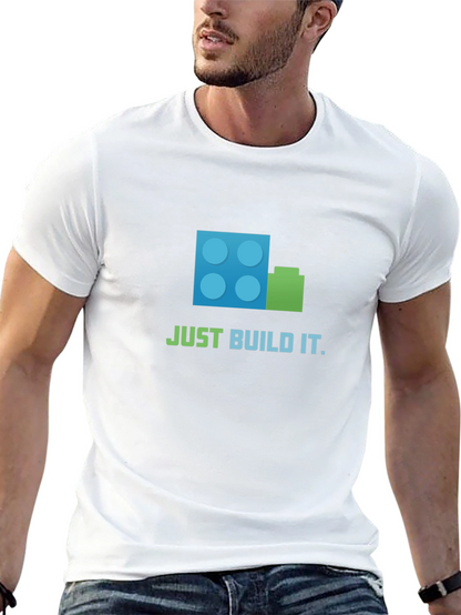 Just Build It T-Shirt - Black