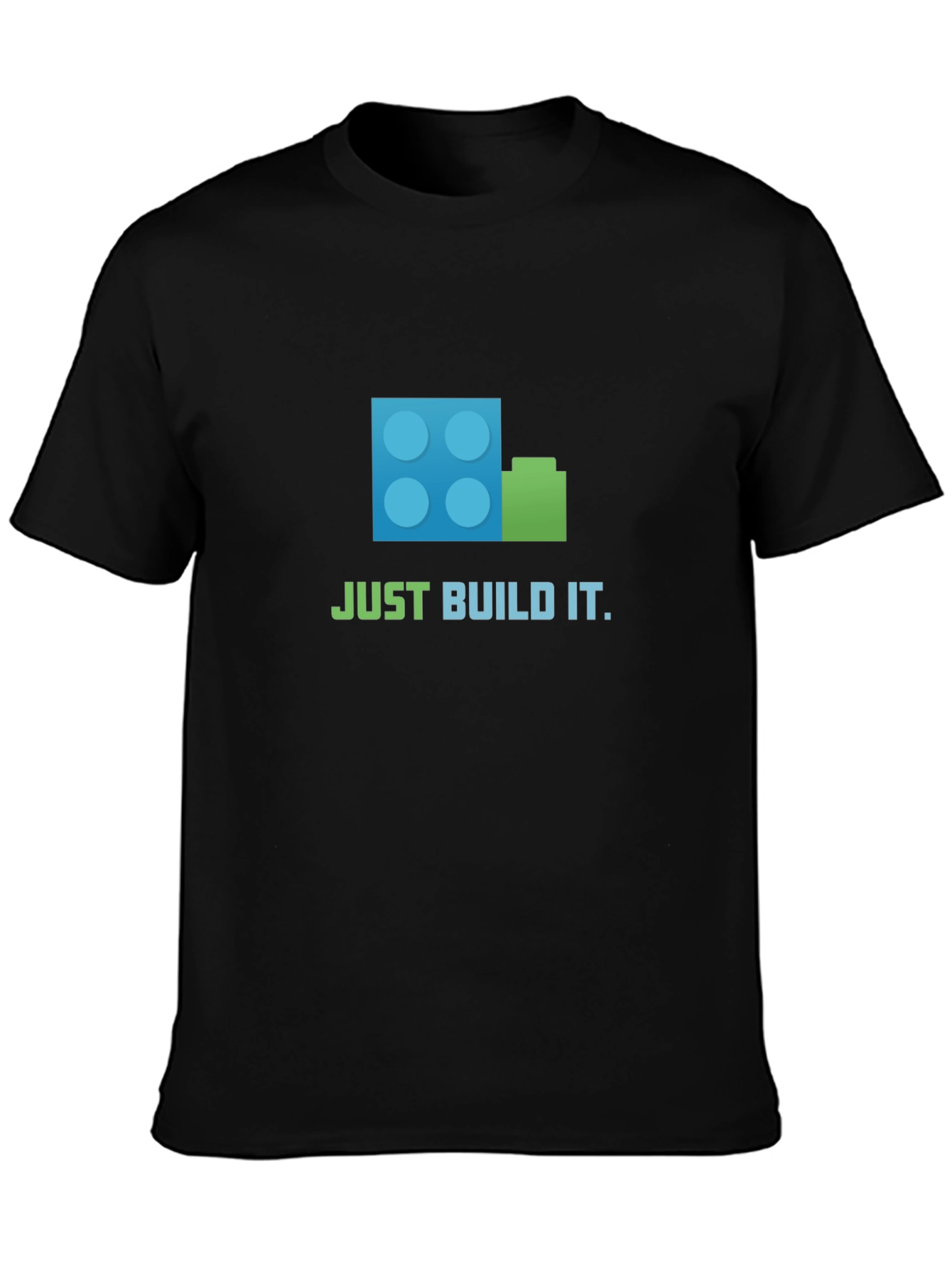 Just Build It T-Shirt - Black