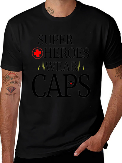 Superhero Nurse T-Shirt - Wear Caps!