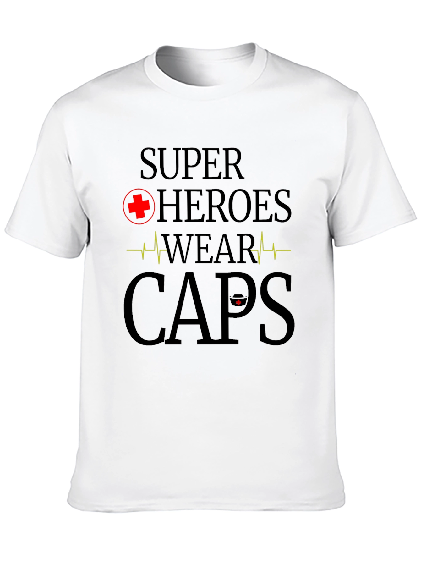 Superhero Nurse T-Shirt - Wear Caps!