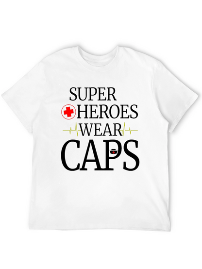 Superhero Nurse T-Shirt - Wear Caps!