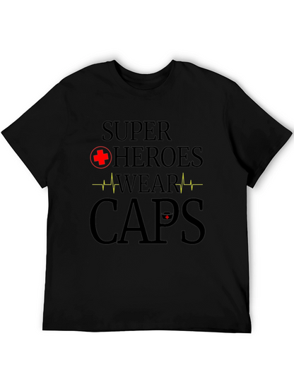 Superhero Nurse T-Shirt - Wear Caps!