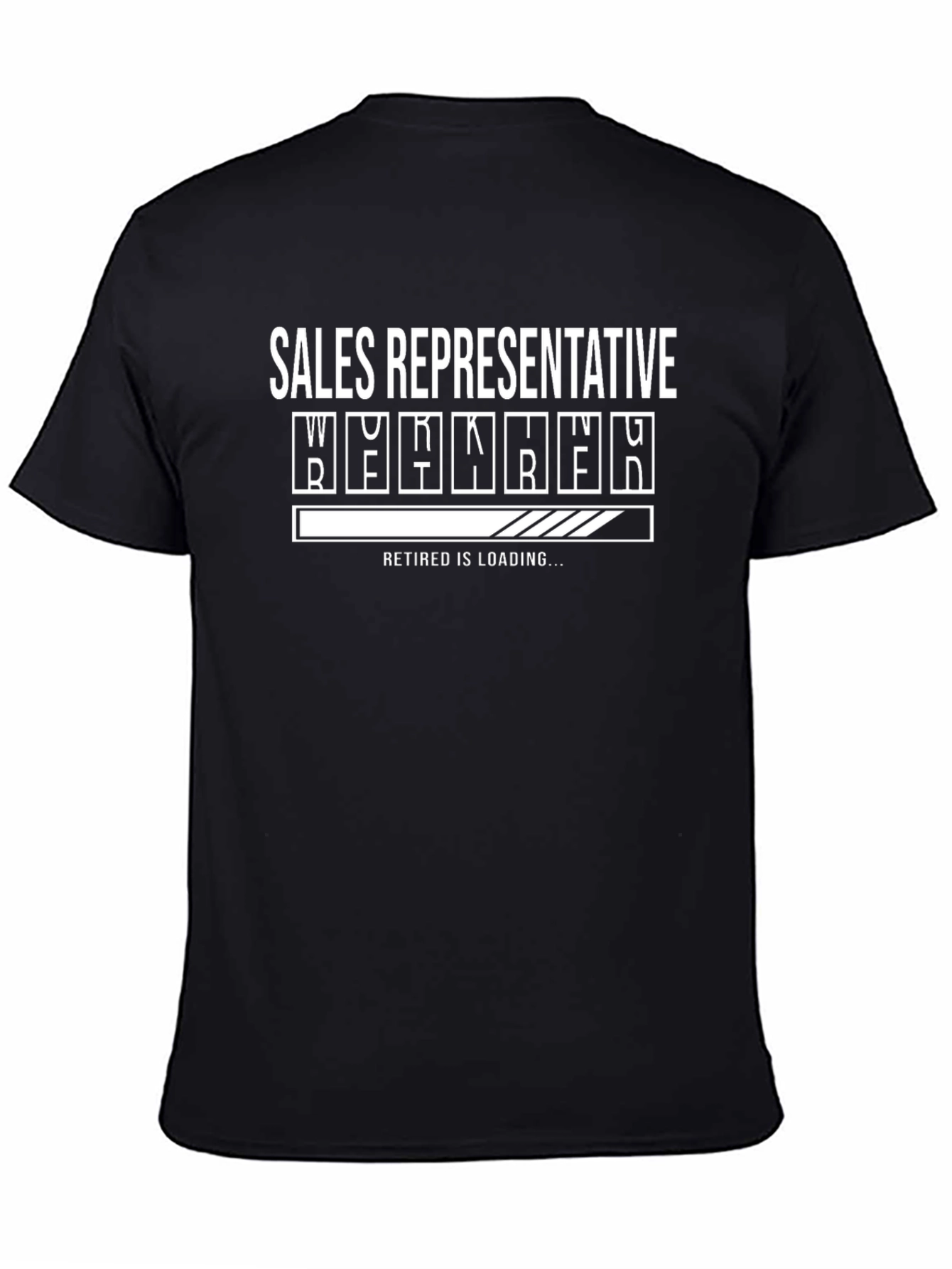 Sales Representative Retired Loading T-Shirt