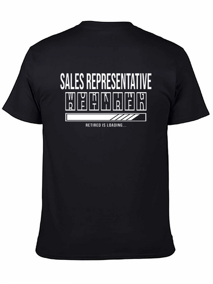 Sales Representative Retired Loading T-Shirt