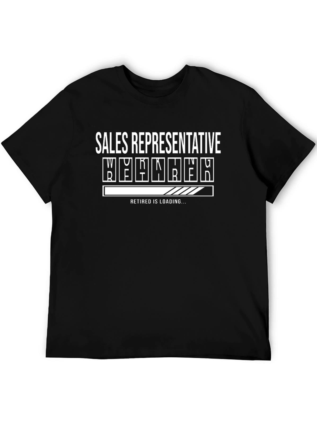 Sales Representative Retired Loading T-Shirt