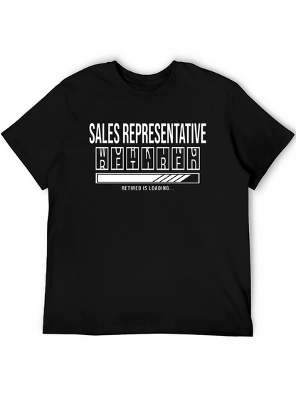 Sales Representative Retired Loading T-Shirt