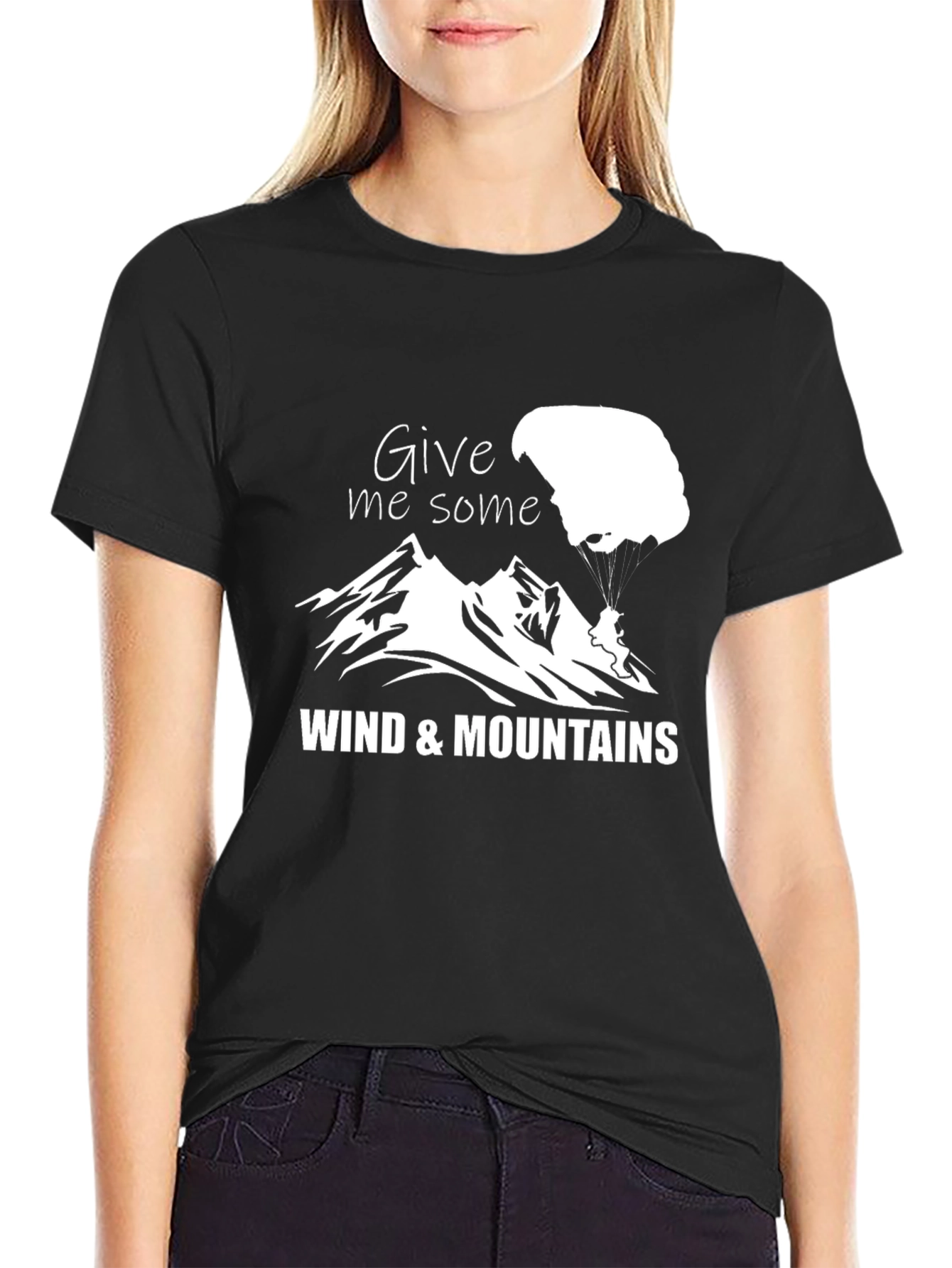 Wind & Mountains Graphic T-Shirt