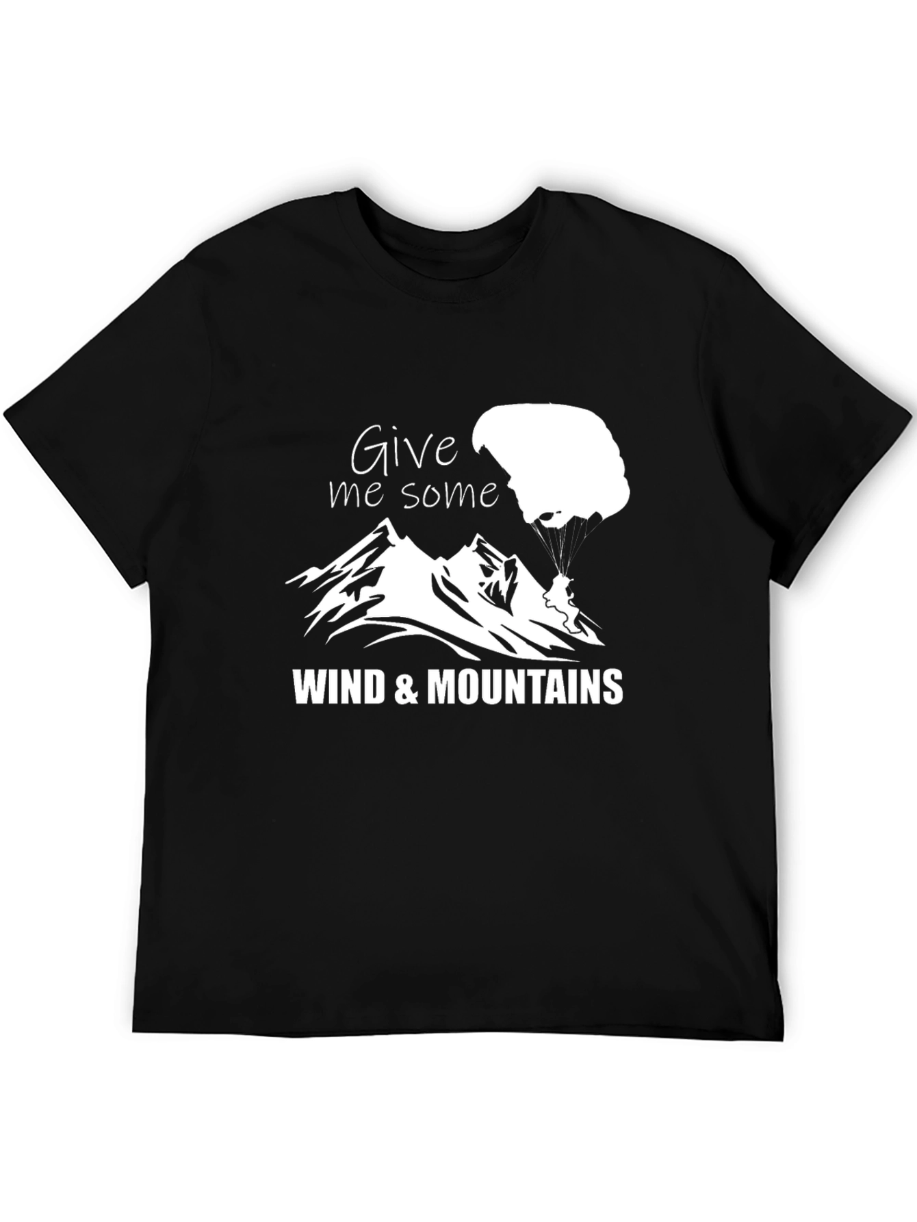 Wind & Mountains Graphic T-Shirt