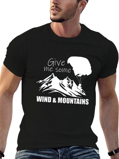 Wind & Mountains Graphic T-Shirt