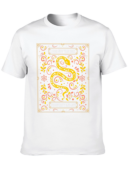 Lunar New Year 2025 Snake Graphic Tee