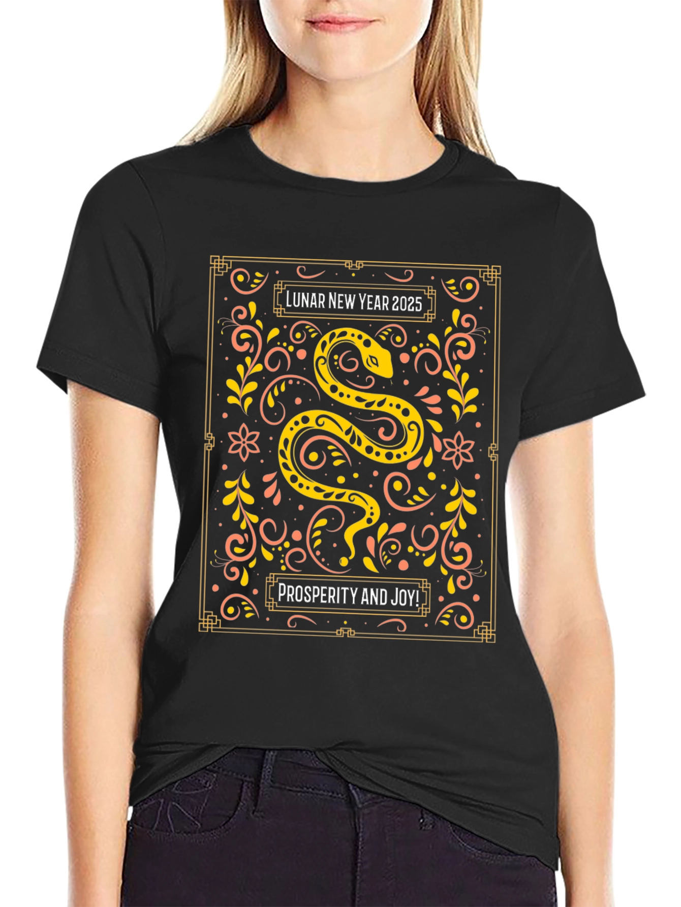 Lunar New Year 2025 Snake Graphic Tee
