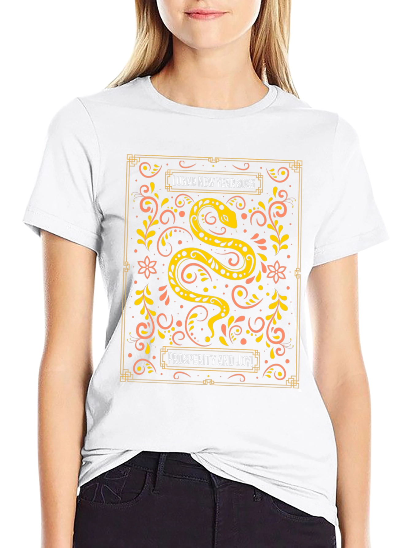 Lunar New Year 2025 Snake Graphic Tee