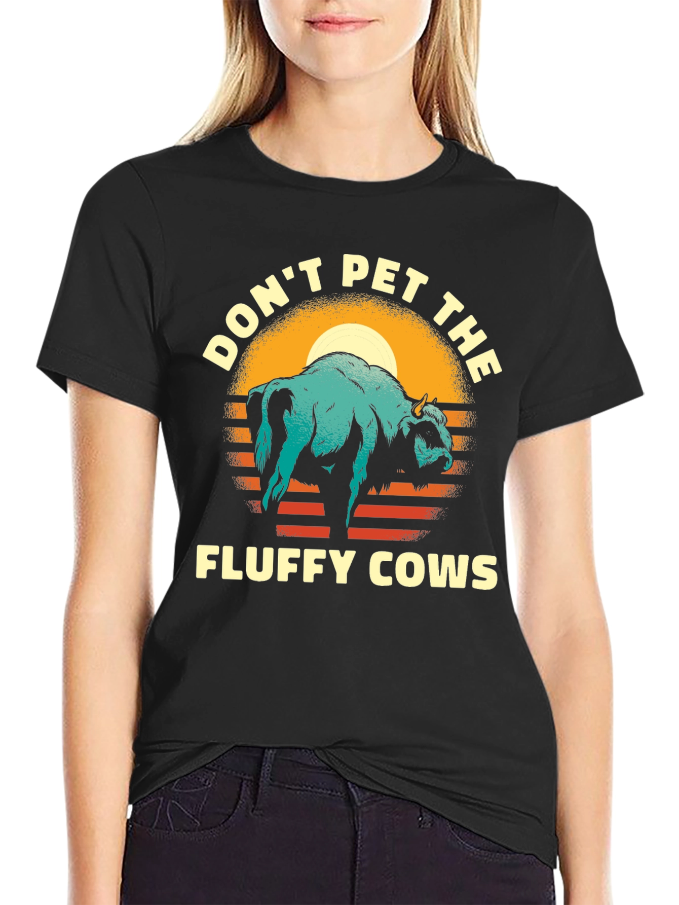 Dont Pet the Fluffy Cows T-Shirt