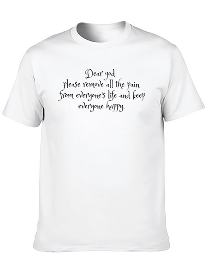 Dear God Graphic Tee - Unisex Comfort