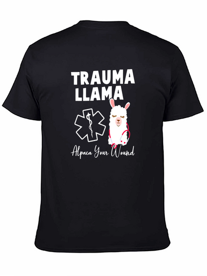Trauma Llama T-Shirt - Alpaca Your Wound