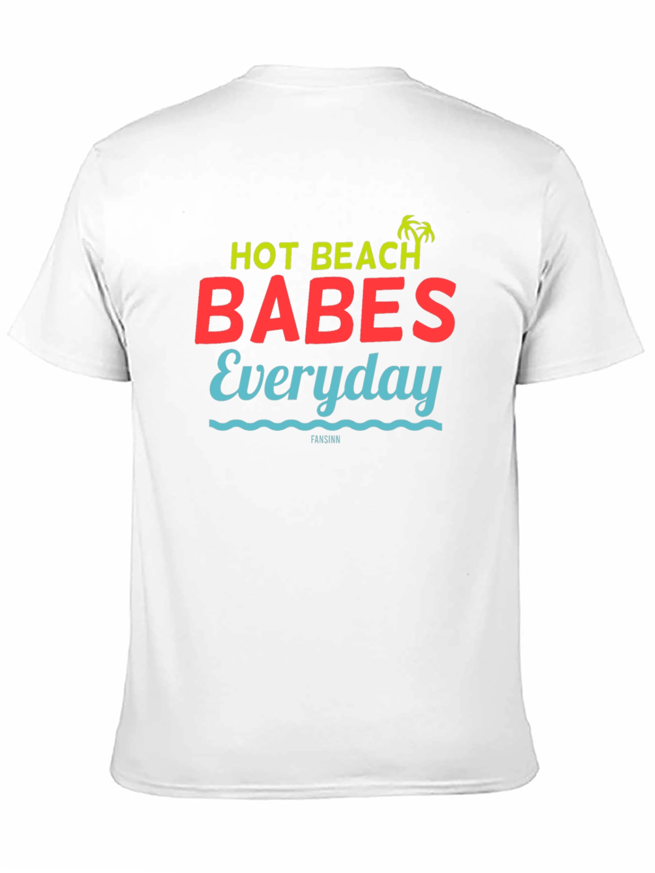 Hot Beach Babes Everyday Graphic Tee - Black