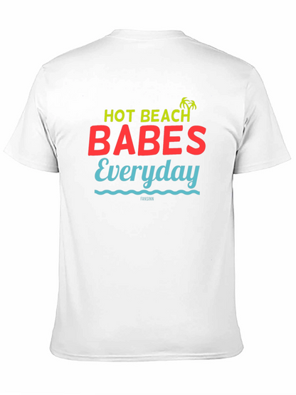 Hot Beach Babes Everyday Graphic Tee - Black