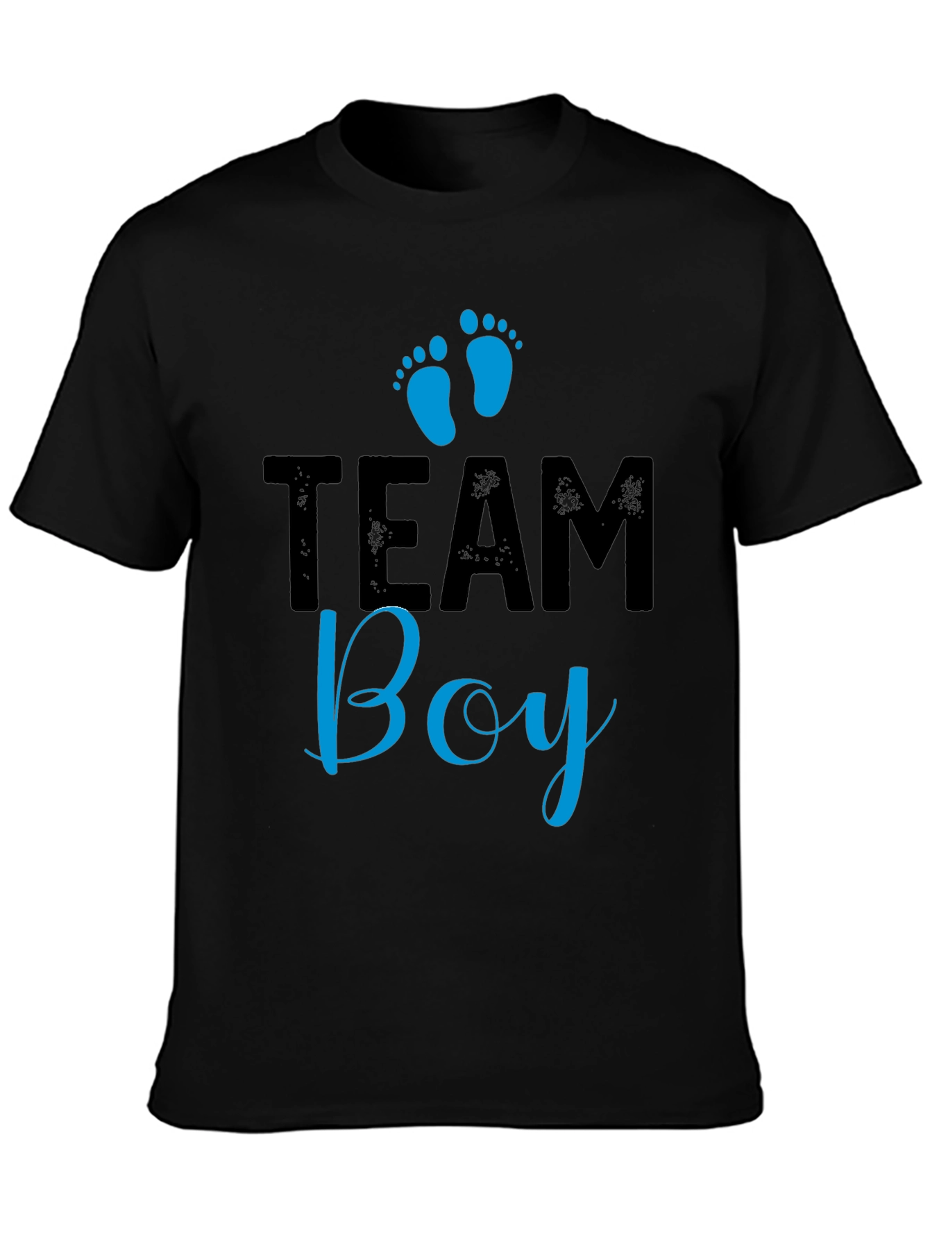 Team Boy Graphic T-Shirt - Baby Shower Gender Reveal