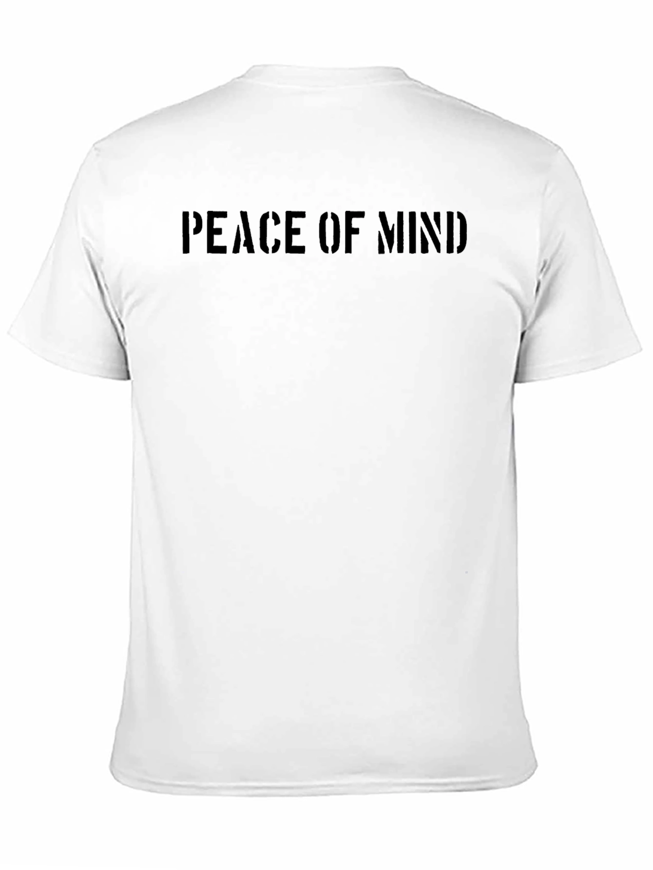 Peace of Mind Black Graphic Tee