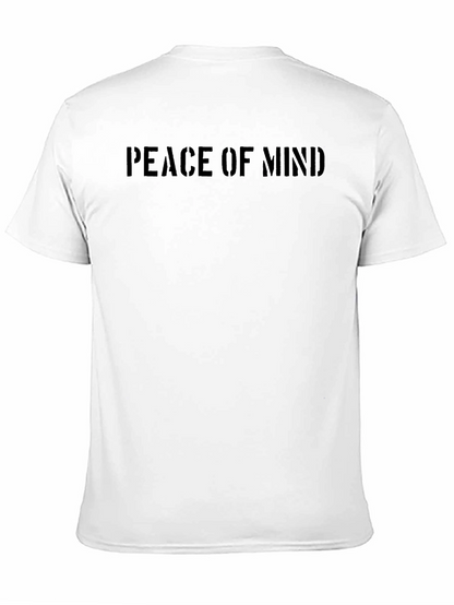 Peace of Mind Black Graphic Tee