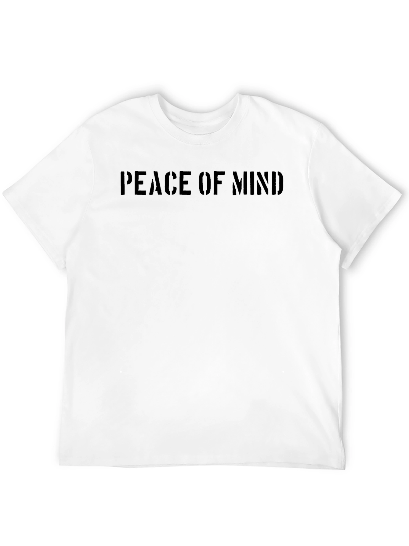 Peace of Mind Black Graphic Tee
