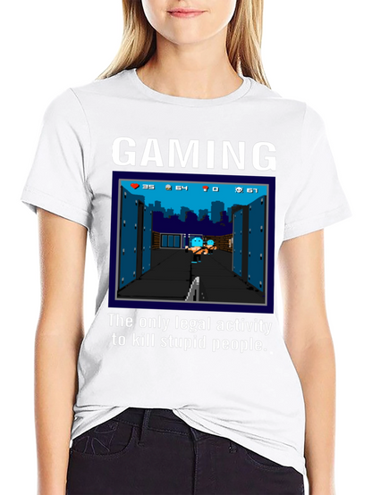 Gaming T-Shirt: Kill Stupid People