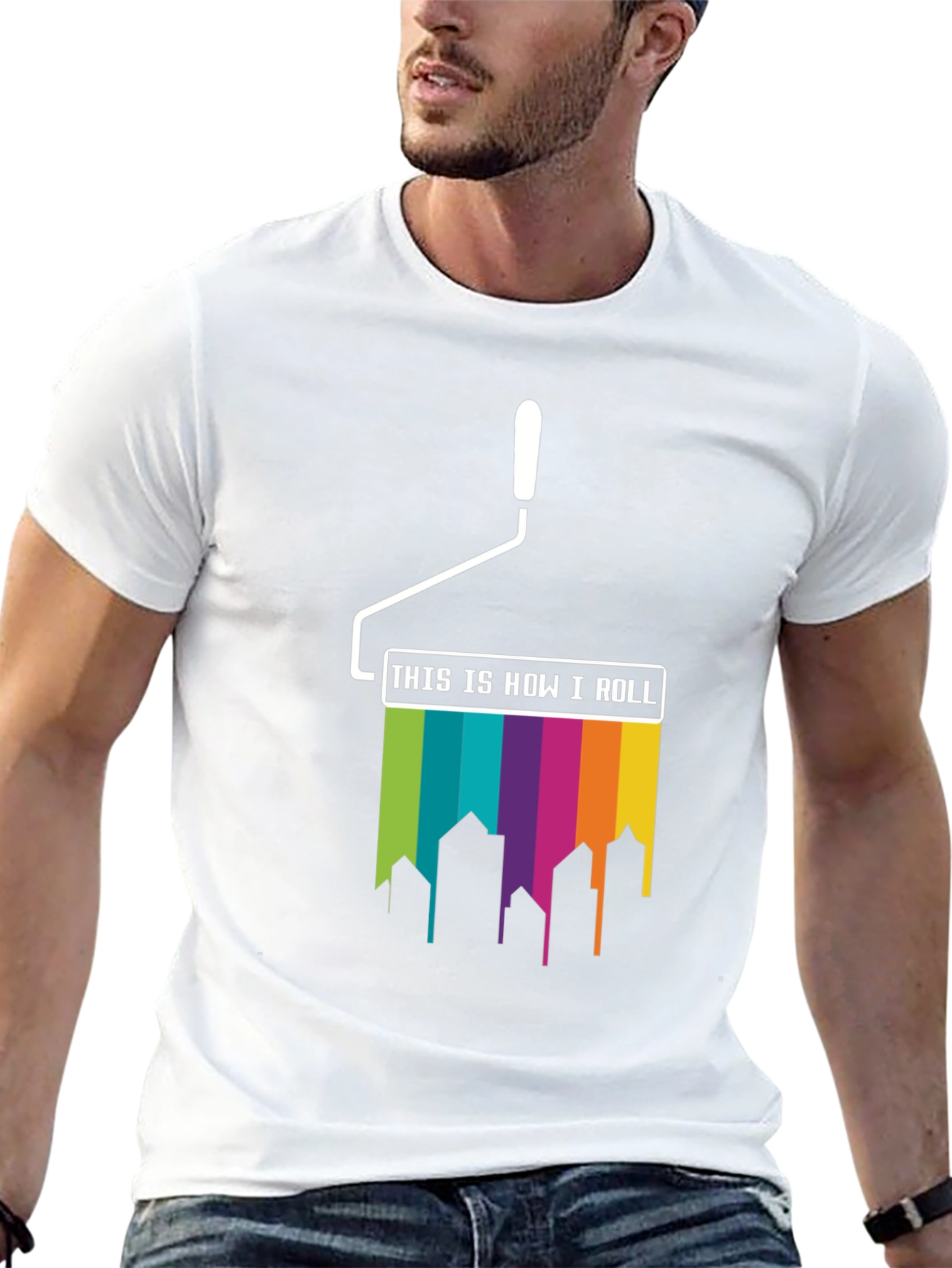 Paint Roller How I Roll T-Shirt