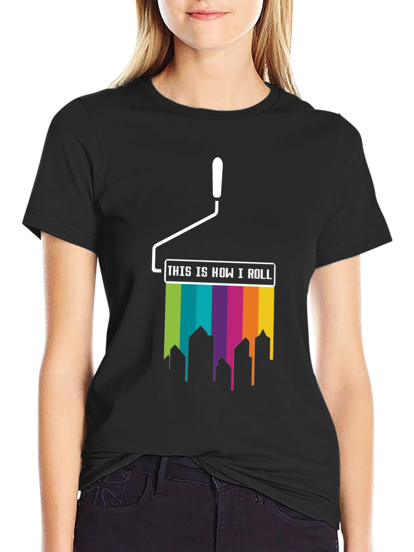 Paint Roller How I Roll T-Shirt