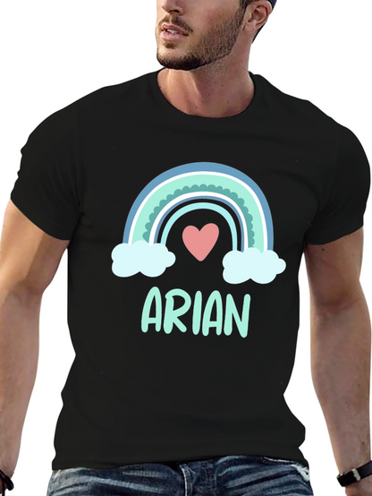 Rainbow Arian Heart T-Shirt