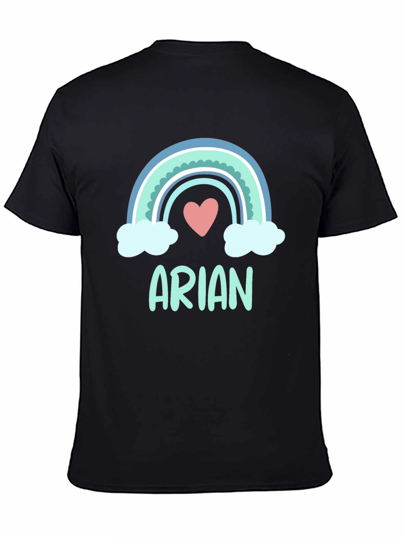Rainbow Arian Heart T-Shirt