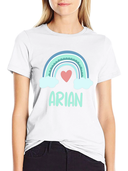Rainbow Arian Heart T-Shirt