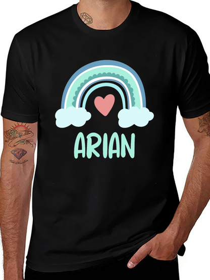 Rainbow Arian Heart T-Shirt