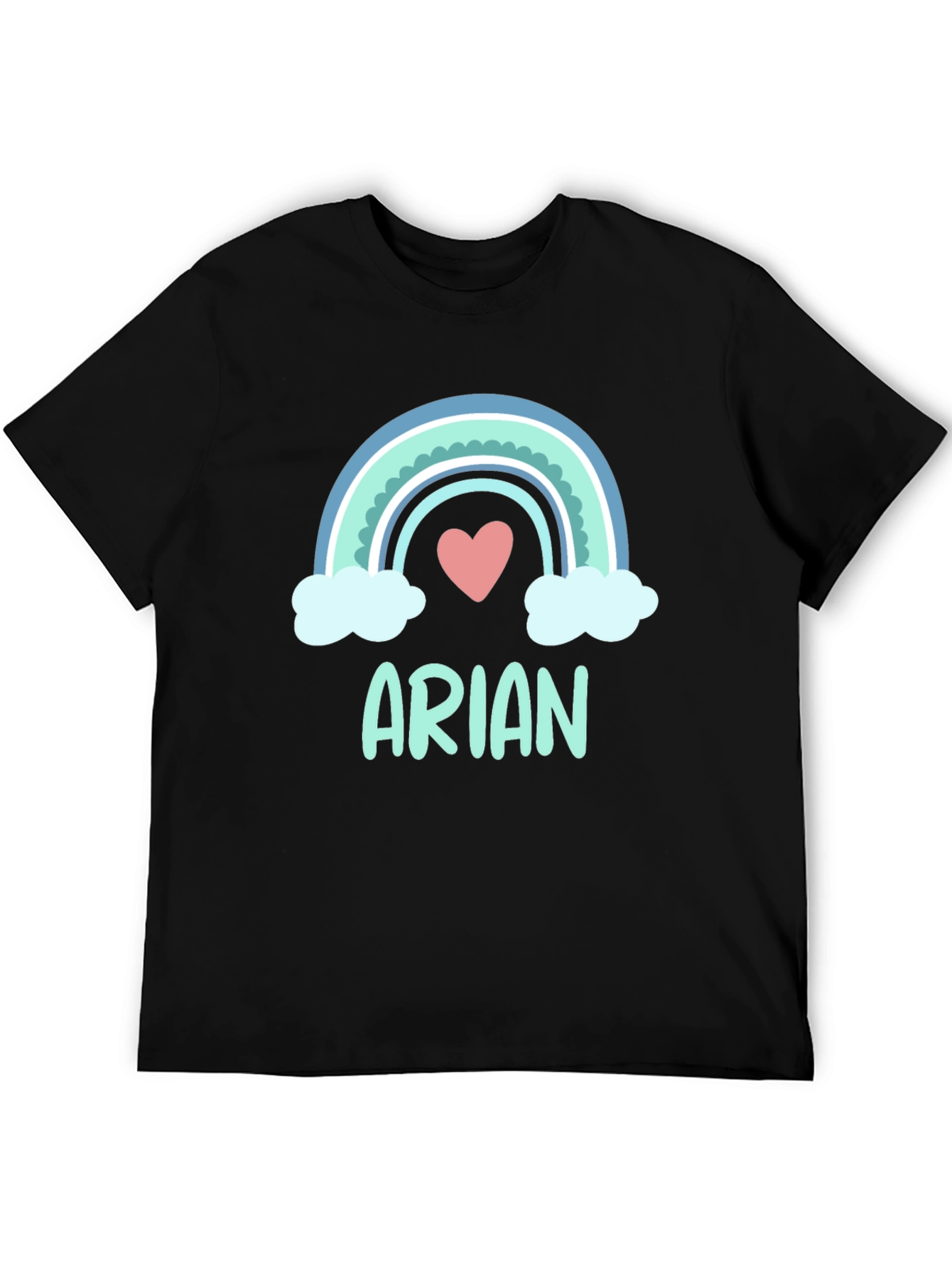 Rainbow Arian Heart T-Shirt