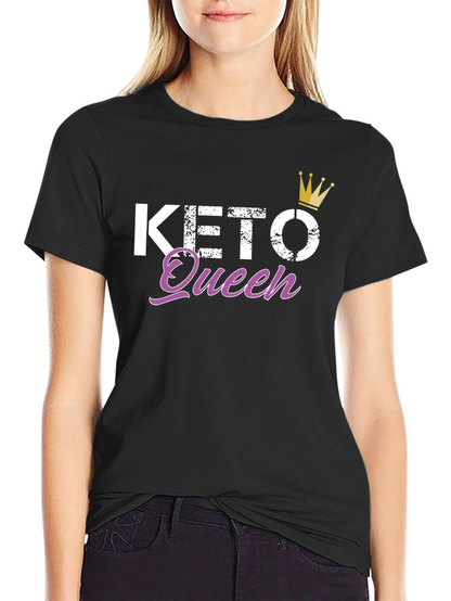 Keto Queen Graphic Tee - Stylish & Comfortable