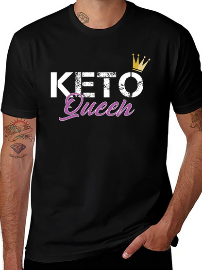Keto Queen Graphic Tee - Stylish & Comfortable