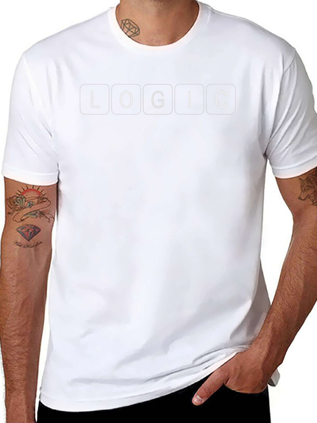 Logic Black T-Shirt
