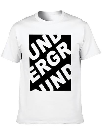 Underground Graphic Black T-Shirt
