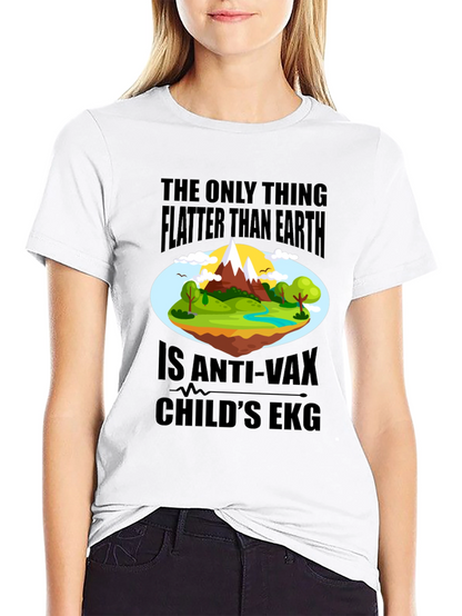 Anti-Vax Childs EKG T-Shirt