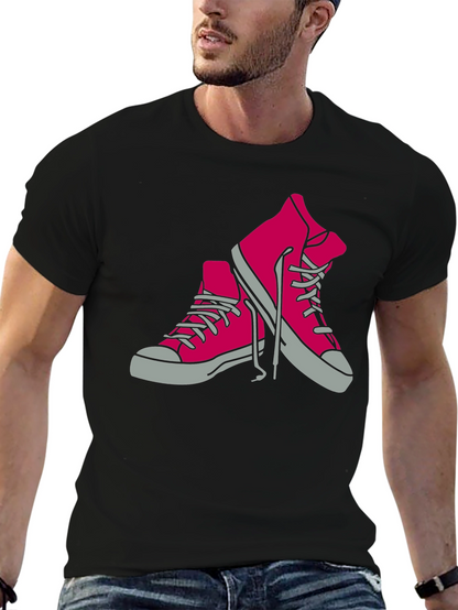 Cool Sneakers Graphic Tee - Casual Style