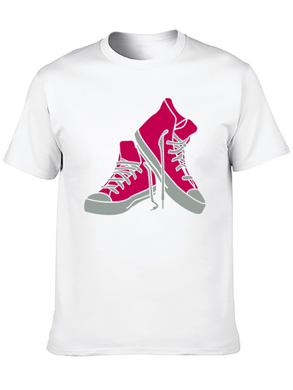 Cool Sneakers Graphic Tee - Casual Style