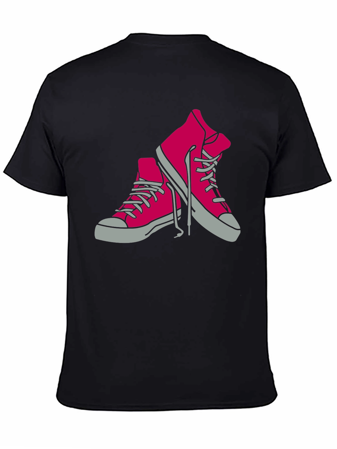 Cool Sneakers Graphic Tee - Casual Style
